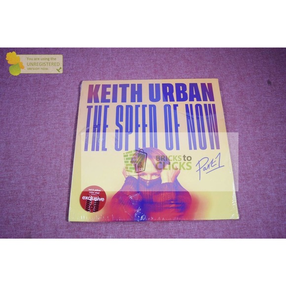 Keith Urban- THE SPEED OF NOW Part 1, Target Exclusive, Vinyl - Picture 1 of 5